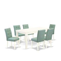 7 Piece Modern Dining Set