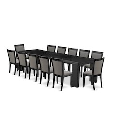 13-piece Dining Room Table Set a Rectangular Kitchen Table