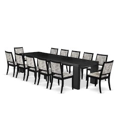 13-piece Dining Room Table Set a Rectangular Kitchen Table