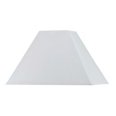 Rectangular White Hardback Shade