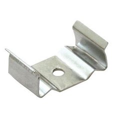 Flat surface mounting clip