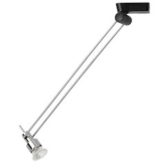 8W Dimmable integrated LED Track Fixture, 550 Lumen, 90 CRI