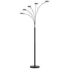 Malibu Intergrated Led 8W X 5 Metal Arc Floor Lamp