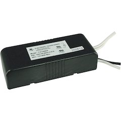 120V input, 12V output for halogen lamp only, 60W.  CLASS 2