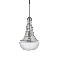 60W Baraboo Metal/Glass Mini Pendant
