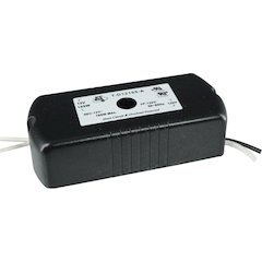 120V input, 12V output for halogen lamp only, 150W.  CLASS 2