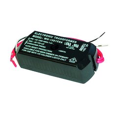120V input, 12V output for halogen lamp only, 100W.  CLASS 2