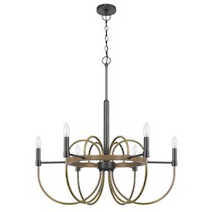 Seagrove 60W X 6 Metal Chandelier