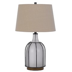 100W Morgan Glass Table Lamp