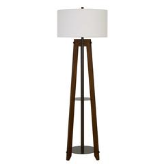 150W 3 Way Bilzen Ash Wood Tripod Floor Lamp