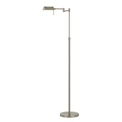 Metal Led 10W, 780 Lumen, 3K Pharmacy Swing Arm Adjustable Floor Lamp