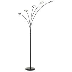 Cremona Integrated Led Metal Arc Floor Lamp
