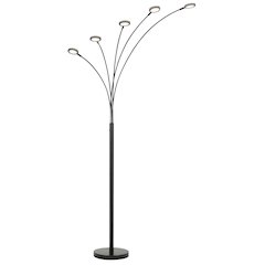 Cremona Integrated Led Metal Arc Floor Lamp