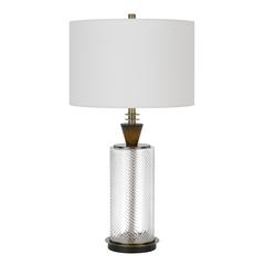 150W 3 Way Sherwood Glass Table Lamp