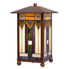 25W Tiffany Accent Lamp