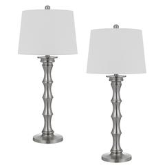 150W 3 Way Rockland Metal Table Lamp. Priced And Sold As Pairs