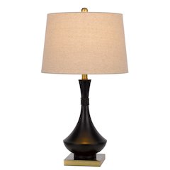 100W Hilo Metal Table Lamp. Priced And Sold As Pairs