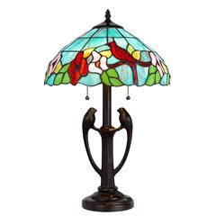 60W X 2 Tiffany Table Lamp