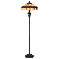 60W X 2 Tiffany Floor Lamp