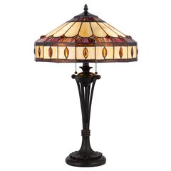 60W X 2 Tiffany Table Lamp