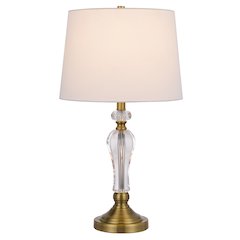 100W Eastham Crystal Table Lamp - Sold And Priced As A Pair