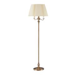 59" Height Metal Floor Lamp in Antique Brass