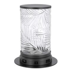 2W Carrington Integrated Led Accent Lamp With Glass Shade