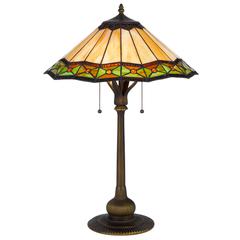 60W X 2 Armscroft Tiffany Table Lamp