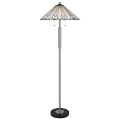 60W X 2 Muirfield Tiffany Floor Lamp