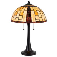 60W X 2 Whitton Tiffany Table Lamp