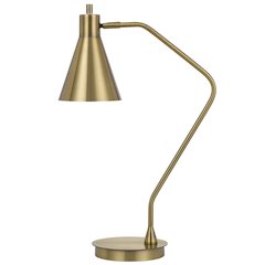 Type A led bulb 12W max. Capstone task metal table lamp with swivel shade
