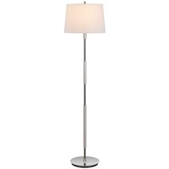 150W 3 way Ciudad metal two tone floor lamp