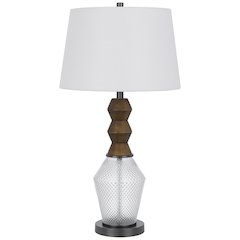 100W led Harlan metal/glass table Lamp