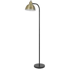60 Watt Morley Metal Floor Lamp with Dome Shade