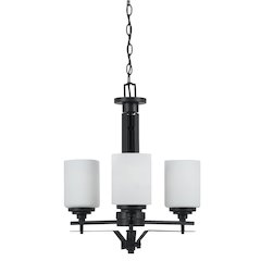 60Wx3 Judson Iron 3 Lgt Chandelier