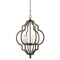 40W X 6 Howell Metal Pendant