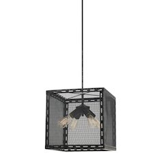 60W X 4 Evanston Metal Chandelier (Edison Bulbs Not Included)