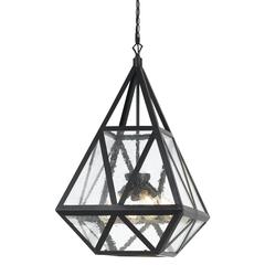 60W X 4 Townsendglass Chandelier (Edison Bulbs Not Included)
