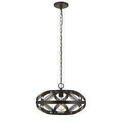 60W Alma Metal Mesh Pendant Fixture (Edison Bulb Not Included)
