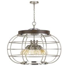 Liberty Metal Chandelier (Edison Bulbs Not Included)