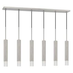 Troy Integrated Led Dimmable Hexagon Aluminum Casted 6 Lights Pendant
