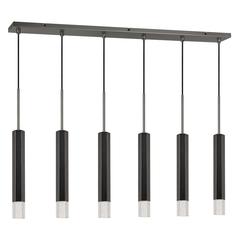Troy Integrated Led Dimmable Hexagon Aluminum Casted 6 Lights Pendant