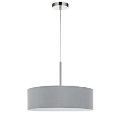 Led 18W Dimmable Pendant With Diffuser And Hardback Fabric Shade