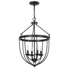 60W X 4 Grafton Metal Chandelier