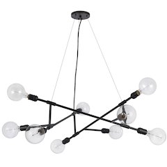 60W X 9 Massena Metal Chandelier