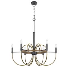 Seagrove 60W X 6 Metal Chandelier