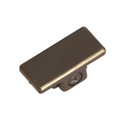 End Cap in Dark Bronze