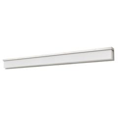 Almeria Metal Led 39" Vanity Light With Acrylic Shade