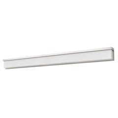 Almeria Metal Led 39" Vanity Light With Acrylic Shade