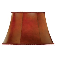 Oval Leatherette Shade